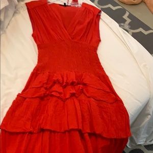 Nanette lepore red dress